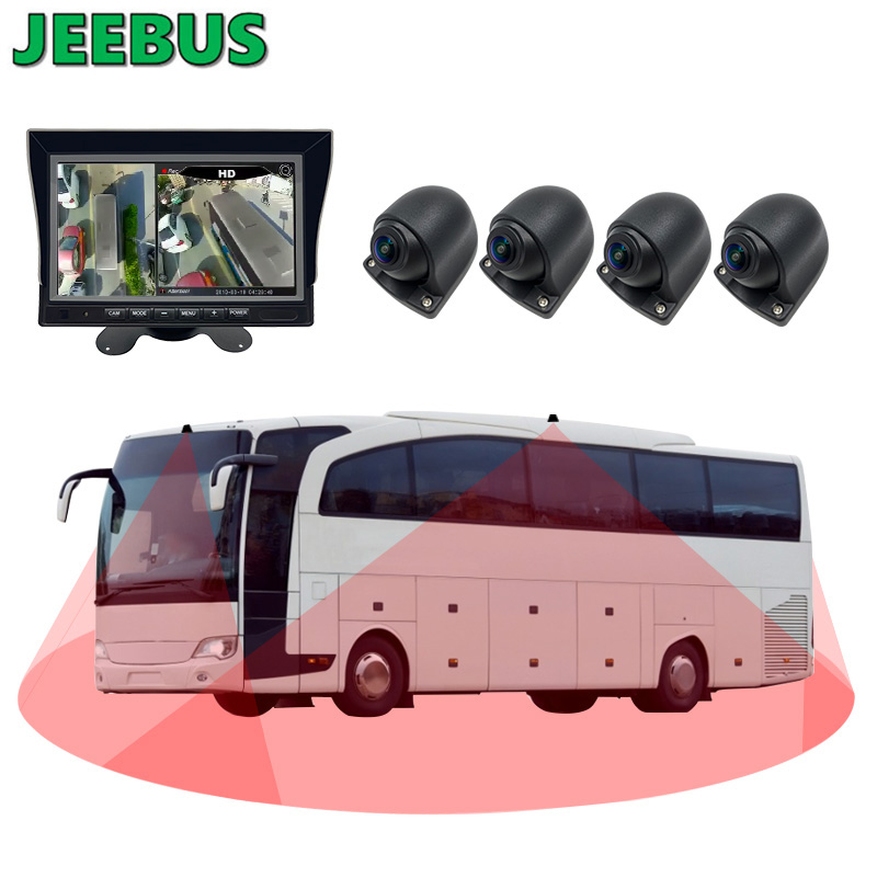 360 Bird View System 3D All Round View Parking Panorama Car Camera Security with Ultrason Parking Sensors